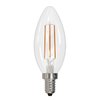Bulbrite 60w Clear Dimmable B11 Edison Style Filament LED Lght Bulb Warm Wht Candelabra Scrw Base, 2700K, 4PK 861584